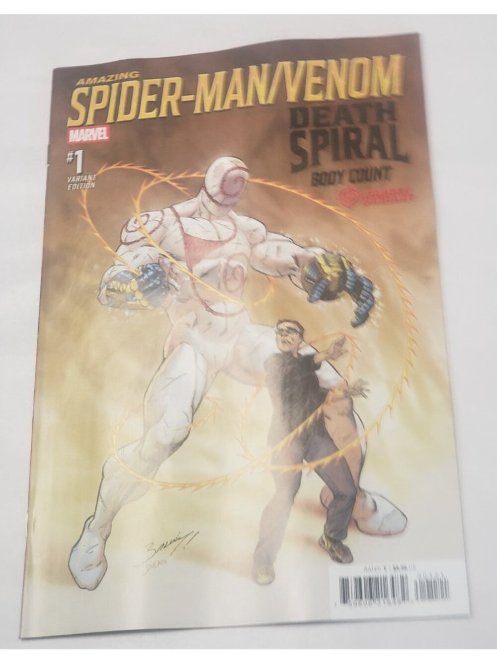 Spider-Man Venom: Death Spiral #1 Variant Set A B C D MTG Parrillo Soule VF NM - Picture 5 of 14